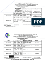 Don Bosco TVET Center Home-Based Work Logs