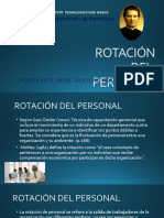 Rotación Del Personal