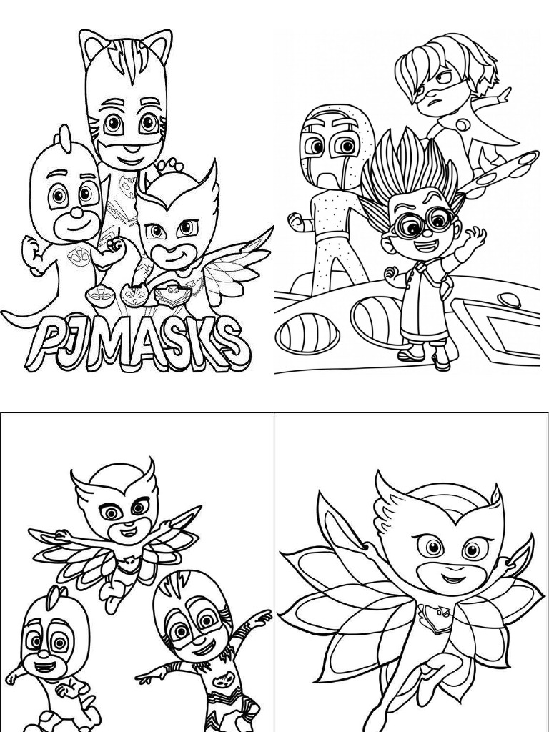 libro-colorear-heroes-en-pijama-pdf