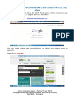 2 - Instrucciones para Ingresar A Un Curso Virtual SENA
