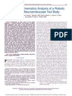 Design and Kinematics Analysis of a Robotic Pediatric Neuroendoscope Tool Body