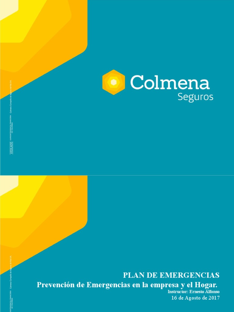 Plan de Emergencia en el Hogar | PDF | Estufa de cocina | Riesgo