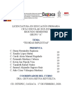 Actividad 2. Análisis de Las Concepciones de Las Teorías Implícitas