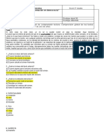 Diagnóstico 3° Medio Participación y Argumentación en Democracia