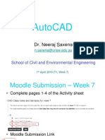 Week 7 - 2019 CAD Lecture 2