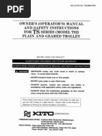 Download KITO TS2--Operation and Parts by bigmalo SN46221986 doc pdf