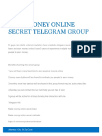 telegram secret group make money online.pdf