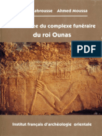 BdE134 La Chaussee Du Complexe Funeraire Ru Roi Ounas (A. Labrousse, A. Moussa, 2002) PDF