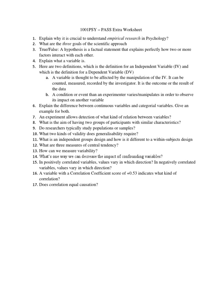 EB Exam Questions and Answers Guide | PDF | Correlation And Dependence ...