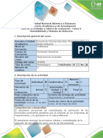 Guía de Actividades y Rúbrica de Evaluación - Tarea 2 - Heredabilidad y Métodos de Selección