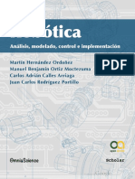 Robótica, Análisis, Modelado, Control e Implementación, Martín Ordoñez PDF