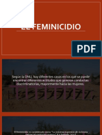 El Feminicidio