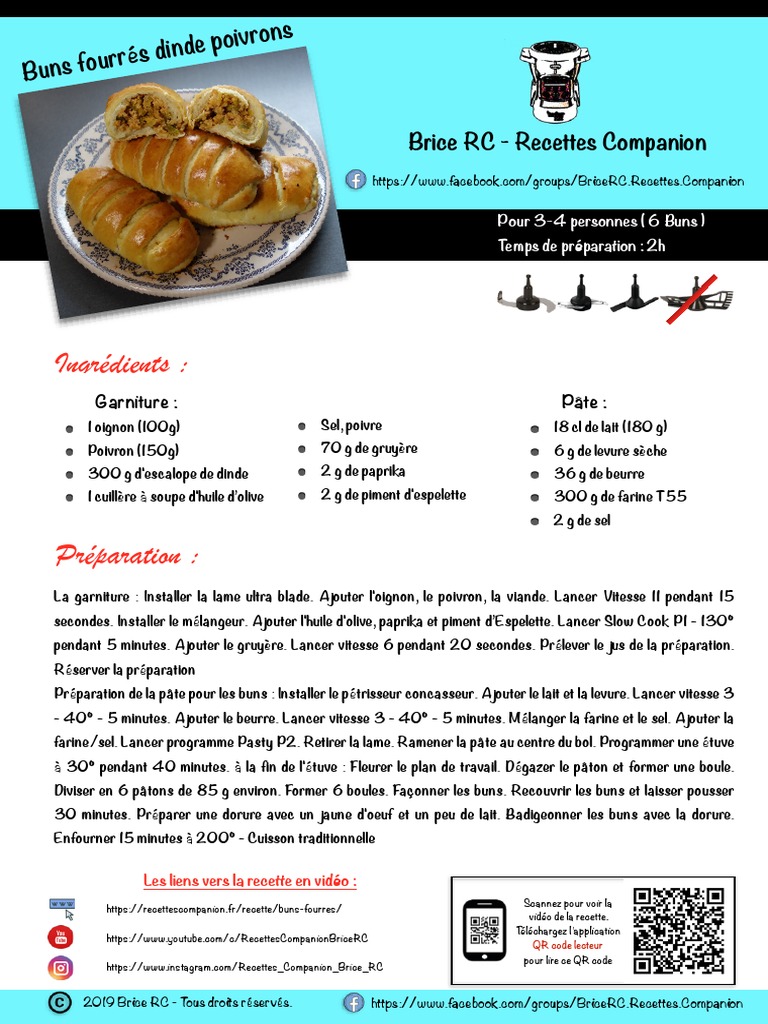 Livre Companion Xl Mes 300 Recettes Pdf Buns Fourrés Brice RC | PDF | Préparation de nourriture et de boisson |  Cuisine
