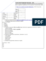 Evaluation Questionnaire English