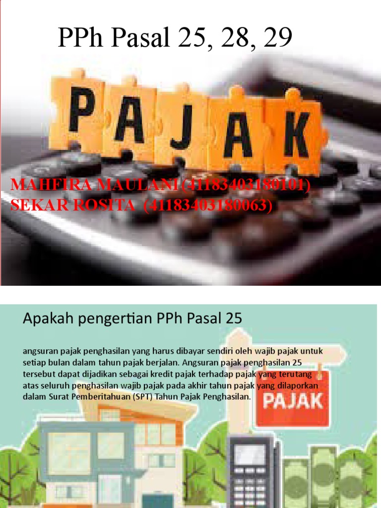 PPH Pasal 25,28,29 | PDF