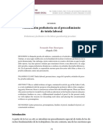 Facilitación Probatoria en El Proc TUTEL LAB PDF