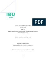 Actividad de Aprendizaje 2. Sistemas de Información, Evolución y Características