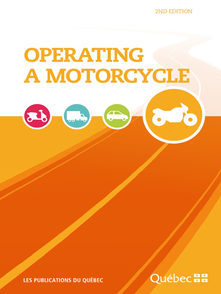 Operating A Motorcycle | PDF | Motorcycle | Force