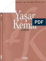 Yaşar Kemal Yolda Seçme Öyküler YKY