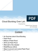 Cloud Bursting Over Leh: Presented By:-Manish Kumar Saraswat 2K17/CECE/28
