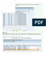 Step 1 TR SPRO MM Purchasing Conditions Define Price Determination Process Define Schema Determination Determine Schema For Stock Transport Orders