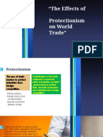 The Effects of Protectionism On World Trade