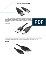Tipos de Conectores USB