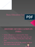 Basic Education Curriculum in India