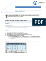 Database Functions - DSUM DAVERAGE DCOUNT PDF