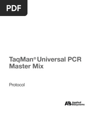 TaqMan Universal PCR Master Mix