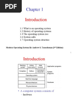 Chapter-01 Tanenbaum