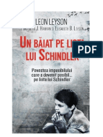 Un Baiat Pe Lista Lui Schindler - Leon L PDF