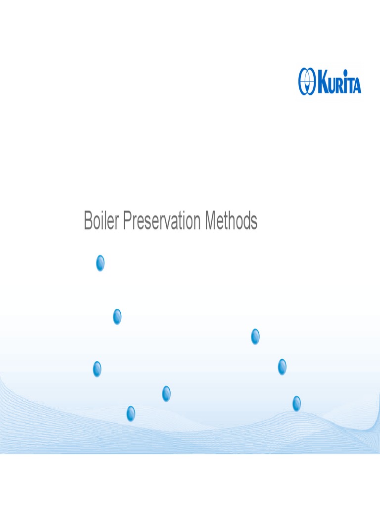 KURITA Boiler Preservation Methods (Part1) PDF PDF Boiler Chemistry