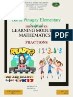 Module in Math 6 - COVER Page