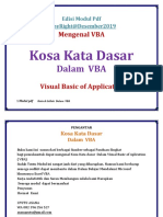 Kosa Kata Dasar Vba PDF