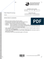 Mathematics HL Paper 2 TZ2 PDF