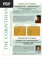 Download The Corinthian JanuaryFebruary 2011 by Greece Historical Society SN46225891 doc pdf