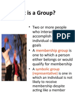 Group Dynamics