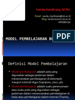 Model Pembelajaran Buku Teks