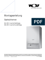 Wolf 3044119 1204 GU-2E-S GG-2E-S Montageanleitung