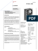 Automat Pentru Arzatoare Satronic TF 974-976-Pliant Date Tehnice