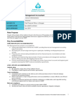 Position Description - Management Accountant
