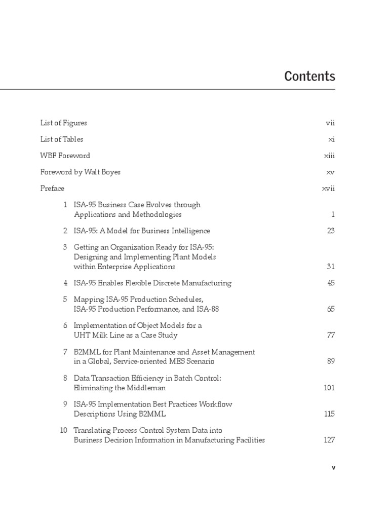 ISA-95 Implementation Experiences | PDF | Markup Language | Service ...