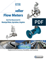 MC Propeller Flow Meters: Municipal Water, Agriculture, Irrigation