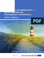 Statistics Explained - Your Guide To European Statistics: 2015 Edition