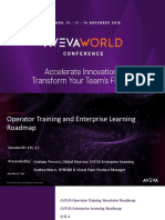 AVEVA - Operator Training and Enterprise Learning Roadmap - Final PDF