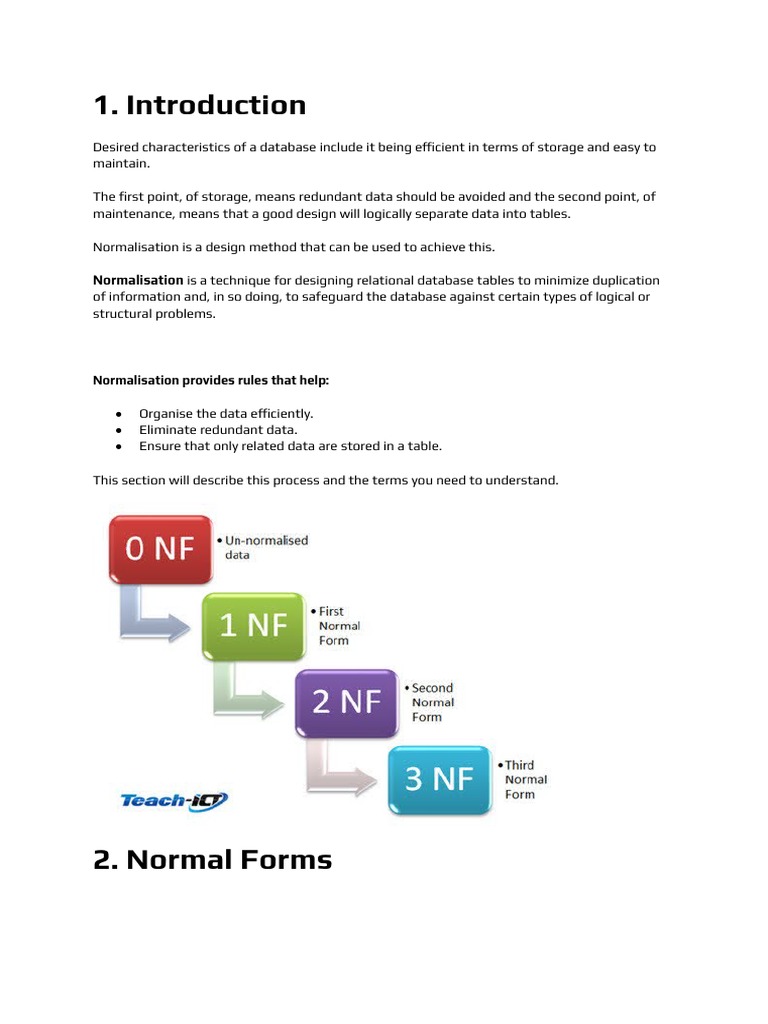Database Teach Ict | PDF | Databases | Computer Data