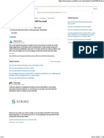 Download Scribd PDFs for Free Using This Method