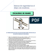 Normas Básicas de Seguridad en El Trabajo Con Escaleras