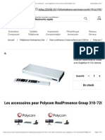 Polycom RealPresence Group 310-720p - kit de vidéo-conférence - avec EagleEye IV-12x camera (7200-65330-101)